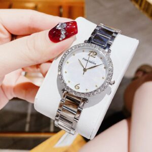 Đồng Hồ Francisdelon Chính Hãng Nữ Silver Stainless Steel Ladies Watch