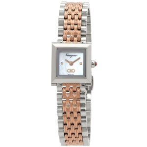 Đồng Hồ Salvatore Ferragamo Chính Hãng Nữ SFYC01222 Square Ladies Watch