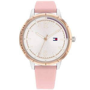 Đồng Hồ Tommy Hilfiger Chính Hãng Nữ 1782562 Pink Silicone Ladies Watch