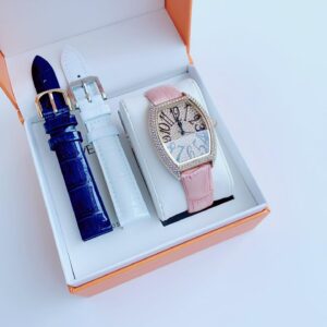 Đồng Hồ Davena Nữ Chính Hãng Swarovski Ladies Set Watch