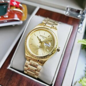 Đồng Hồ Carnival Chính Hãng Nam Automatic Gold Stainless Steel Men's Watch