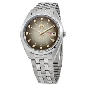 Đồng Hồ Orient Chính Hãng Nam FAB00009P9 Tri Star Automatic Gold Dial Men's Watch