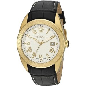 Đồng Hồ Versace Nam Chính Hãng VFE130015 V-Spirit II White Dial Black Leather Men's Watch