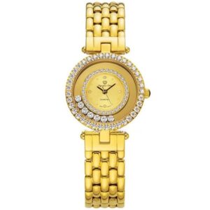 Đồng Hồ Olympia Star Chính Hãng Nữ OPA28019DLW-V Gold Stainless Steel Ladies Watch