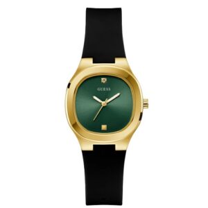 Đồng Hồ Guess Chính Hãng Nữ GW0658L1 Black Silicone Ladies Watch