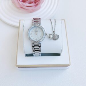 Đồng Hồ Guess Nữ Chính Hãng Silver Dial Ladies Watch
