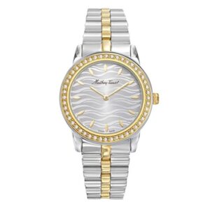 Đồng Hồ Mathey-Tissot Chính Hãng Nữ D10860BQYS Artemis Quartz Silver Dial Ladies Watch