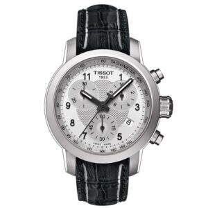 Đồng Hồ Tissot Nữ Chính Hãng T055.217.16.032.02 T0552171603202 PRC200 PRC 200 Chronograph Date Silver Dial Ladies Watch