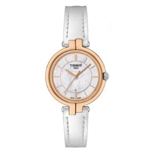 Đồng Hồ Tissot Nữ Chính Hãng T094.210.26.111.01 T0942102611101 Flamingo White Dial Ladies Watch