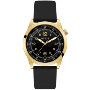 Đồng Hồ Guess Chính Hãng Nam GW0494G2 Black Dial Silicone Men's Watch