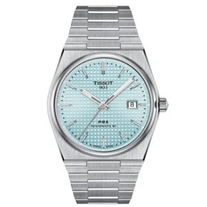 Đồng Hồ Tissot Chính Hãng Nam T137.407.11.351.00 PRX Ice Blue Powermatic 80 Stainless Steel Men's Watch
