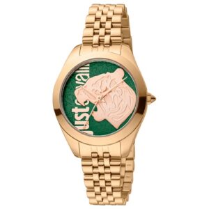 Đồng Hồ Just Cavalli Chính Hãng JC1L210M0165 Pantera Green Dial Ladies Watch