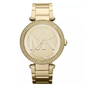 Đồng Hồ Michael Kors Chính Hãng Nữ MK5784 Parker Three-Hand Gold-Tone Stainless Steel Ladies Watch