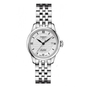 Đồng Hồ Tissot Chính Hãng Nữ T41.1.183.34 T41118334 Le Locle Automatic White Dial Small Lady Ladies Watch