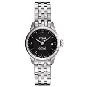 Đồng Hồ Tissot Chính Hãng Nữ T41.1.183.54 T41118354 Le Locle Automatic Black Dial Small Lady Ladies Watch