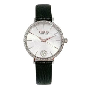 Đồng Hồ Versus by Versace Nữ Chính Hãng VSP1F2521 Mar Vista Black Leather Ladies Watch