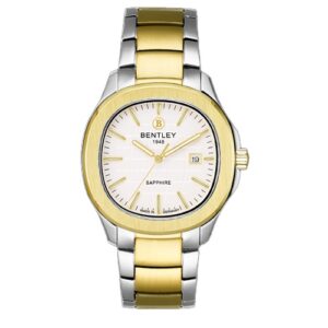 Đồng Hồ Bentley Chính Hãng Nam BL1869-10MTWI Gold Tone White Dial Men's Watch