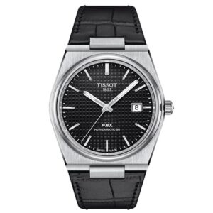 Đồng Hồ Tissot Chính Hãng Nam T137.407.16.051.00 T1374071605100 PRX Leather Men's Watch