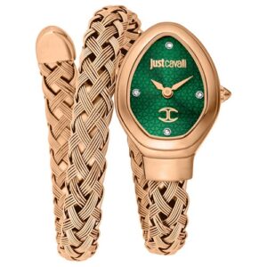 Đồng Hồ Just Cavalli Nữ Chính Hãng JC1L264M0045 Novara Green Dial Ladies Watch