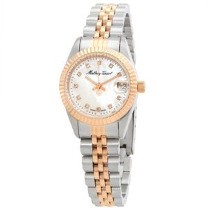 Đồng Hồ Mathey Tissot Chính Hãng Nữ D710RA Rolly II Quartz White Dial Ladies Watch