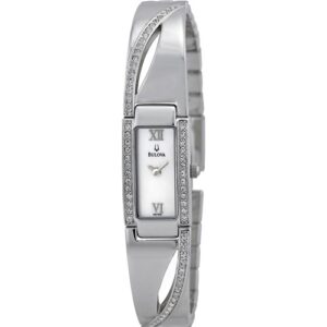 Đồng Hồ Bulova Chính Hãng Nữ 96T63 Crystal Series Mother of Pearl Dial Ladies Watch