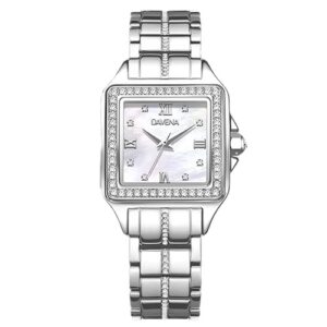 Đồng Hồ Davena Nữ Chính Hãng 61151 Set Silver Ladies Watch