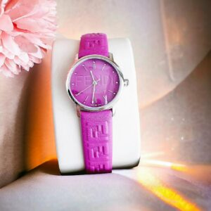 Đồng Hồ Fendi Chính Hãng Nữ Forever Purple Leather Ladies Watch
