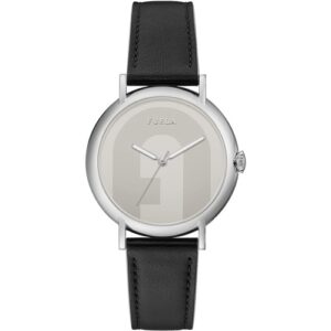 Đồng Hồ Furla Chính Hãng Nữ WW00023006L1 Black Genuine Leather Ladies Watch