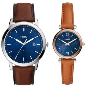 Đồng Hồ Fossil Chính Hãng Nam Nữ FS5839 ES4701 Blue Dial Men's Watch