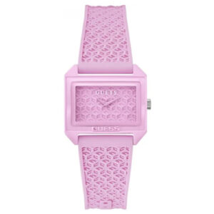 Đồng Hồ Guess Chính Hãng Nữ GW0677L2 Pink Silicone Ladies Watch