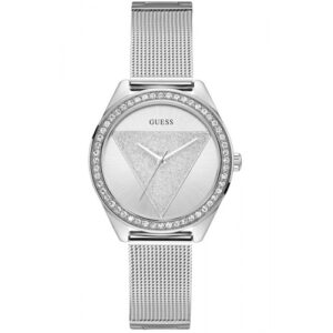 Đồng Hồ Guess Chính Hãng Nữ W1142L1 Tri Glitz Crystal Ladies Watch