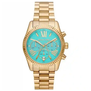 Đồng Hồ Michael Kors Nữ Chính Hãng MK7216 Lexington Chronograph Gold-Tone Stainless Steel Ladies Watch