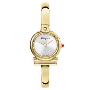 Đồng Hồ Salvatore Ferragamo Chính Hãng Nữ SFIK01120 Gancini Bangle Gold Ladies Watch