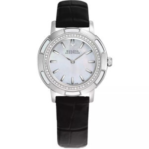 Đồng Hồ Bulova Nam Chính Hãng 63R137 Accutron Pemberton Diamond Ladies Watch