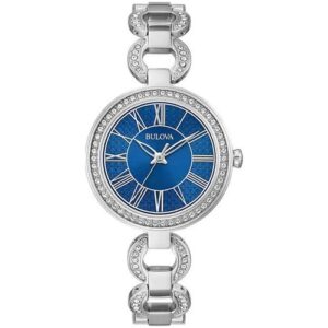 Đồng Hồ Bulova Chính Hãng Nữ 96L303 Silver Stainless Steel Ladies Watch