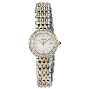 Đồng Hồ Bulova Chính Hãng Nữ 98R151 Dress Diamond Bezel Ladies Watch
