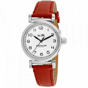 Đồng Hồ Coach Chính Hãng Nữ 14502407 Madison Red Leather Ladies Watch