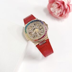 Đồng Hồ Davena Nữ Chính Hãng Red Leather Ladies Watch