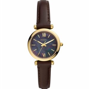 Đồng Hồ Fossil Chính Hãng Nữ ES4968 Carlie Mini Quartz MOP Dial Ladies Watch
