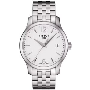 Đồng Hồ Tissot Chính Hãng Nữ T063.210.11.037.00 T0632101103700 Tradition T-Classic White Dial Ladies Watch