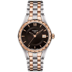 Đồng Hồ Tissot Chính Hãng Nữ T072.210.22.298.00 T0722102229800 T-Trend Brown Dial Two-tone Ladies Watch