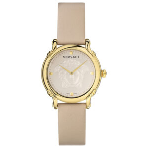 Đồng Hồ Versace Nữ Chính Hãng VEPN00120 Safety Pin Leather Ladies Watch