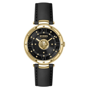 Đồng Hồ Versus By Versace Chính Hãng Nữ VSPHH1121 Black Leather Ladies Watch
