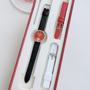 Đồng Hồ Versus by Versace Chính Hãng Nữ Red Leather Ladies Watch