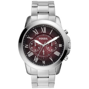 Đồng Hồ Fossil Chính Hãng Nam FS5628 Grant Chronograph Stainless Steel Men's Watch