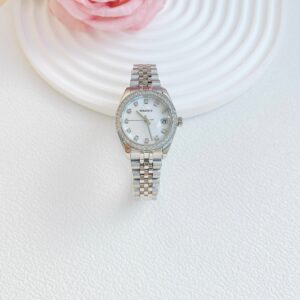 Đồng Hồ Madocy Nữ Chính Hãng Silver Stainless White Dial Steel Ladies Watch