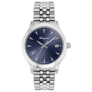 Đồng Hồ Salvatore Ferragamo Chính Hãng Nữ SFCU00822 Duo Blue Dial Quartz Ladies Watch