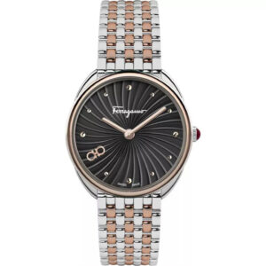 Đồng Hồ Salvatore Ferragamo Chính Hãng Nữ SFYN01722 Cuir Two Tone Watch