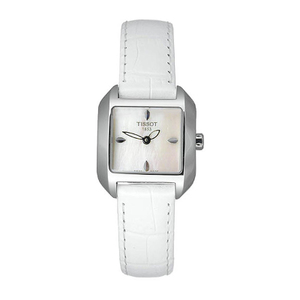 Đồng Hồ Tissot Chính Hãng Nữ T02.1.255.71 T02125571  T-WAVE White Leather Women Watch