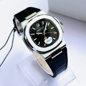 Đồng Hồ Bentley Chính Hãng Nam BL2340-20MWBB Nautilus  Black Leather Men's Watch